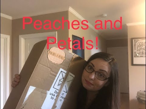 Peaches and Petals April 2018 Unboxing