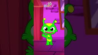 Is that a Demon?  😈 #shorts | Kids Songs | Groovy the Martian