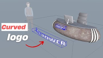 How to Create a Logo on a Curved Surface in SketchUp: Step-by-Step Tutorial