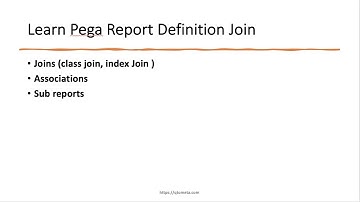 Learn Pega Report Definition Join  #pega #pegasystems #pegadev