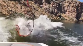 Guy Wakeboarding Fail