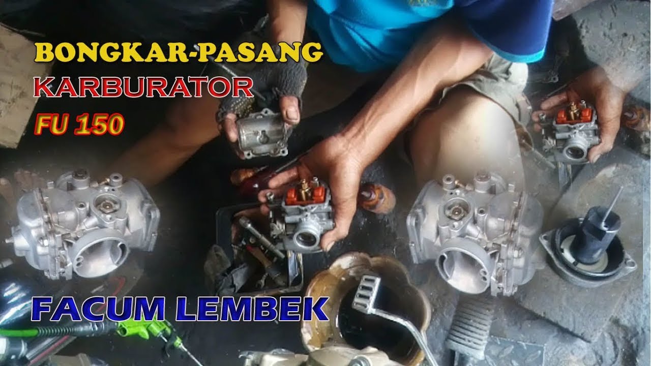 Cara Memasang Karburator Satria Fu GTK Guru Cara Memasang Karburator Satria Fu GTK Guru