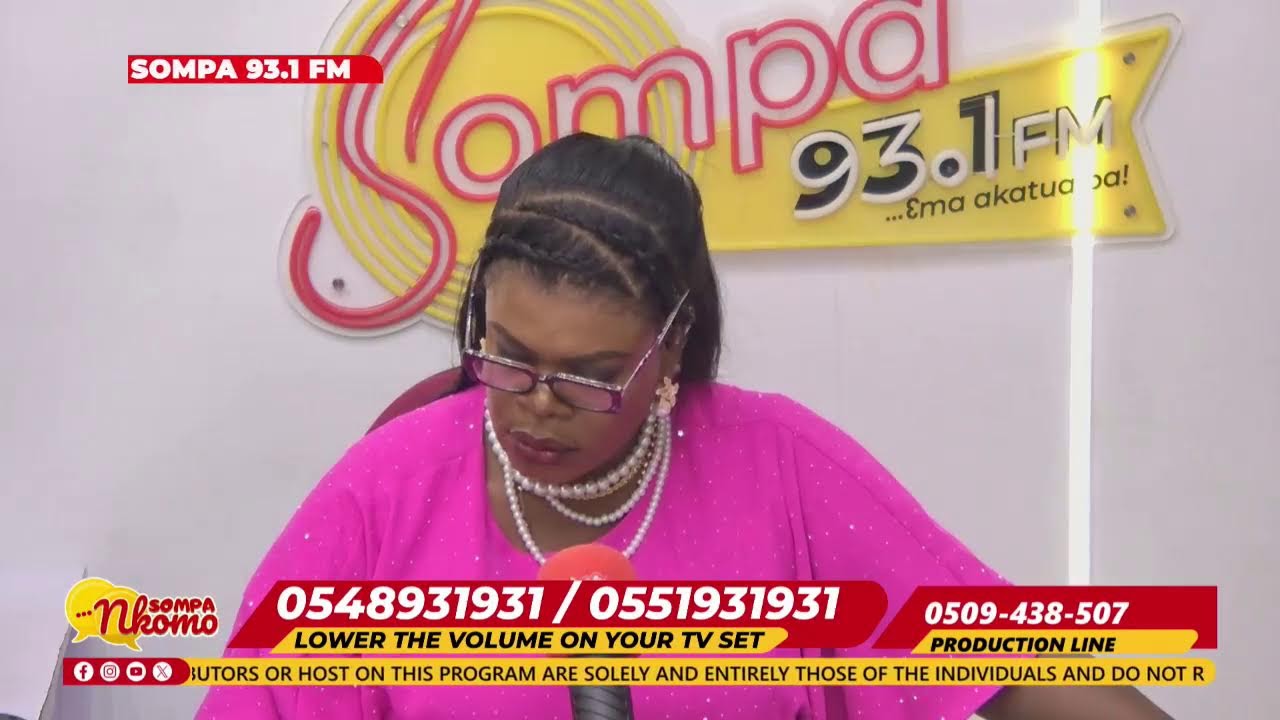 SOMPA NKOMO LIVE ON SOMPA TV/FM WITH OHENENI ADAZOA II 09/03/26