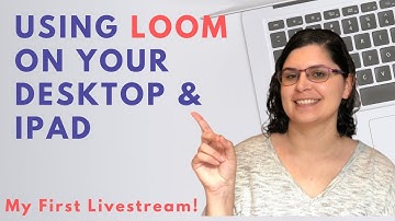 LOOM PRO TUTORIAL FOR TEACHING ONLINE (USE YOUR IPAD AS A WHITEBOARD!) [TUTORIAL STARTS 2:45]