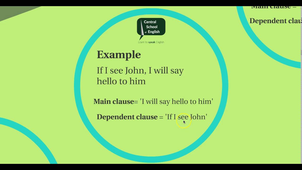 Main Clause And Dependent Clause 1 YouTube Main Clause And Dependent Clause 1 YouTube
