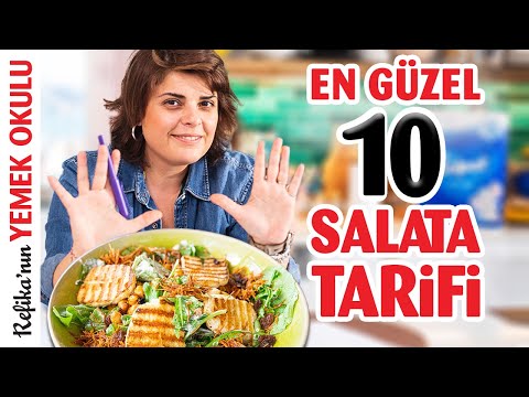 EN Sevdiğimiz 10 Salata Tarifi 🥗 | Sezar Salata, Enginar Salatası, Gavurdağı Salata ve Daha Fazlası