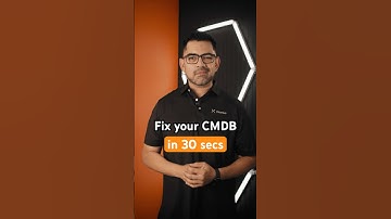Fix your broken CMDB in 30 secs | Cybersecurity