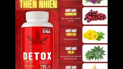 Complete Body Cleanse - Làm sạch tự nhiên, lành tính, hỗ trợ gan, đường tiết niệu, thận, hệ tiêu hóa