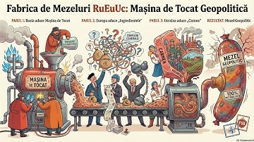  🥩 Fabrica de Mezeluri Geopolitice: Cine dă Carnea? (Satiră Ru-Eu-Uc).#glasulcelortăcuți 