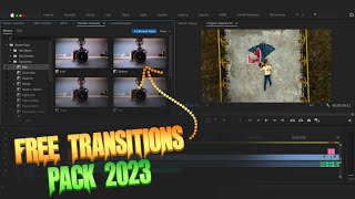 Premiere Pro Free Translation Pack || How To Install Transitions In Premiere Pro