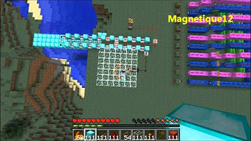 Minecraft -- Tutorial 4 -- Redstone - Proximity sensor with minecart.