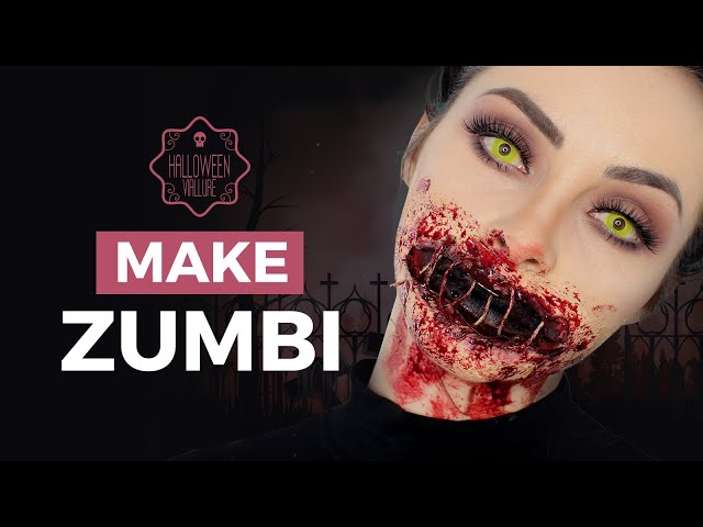 Halloween - Maquiagem Zumbi 