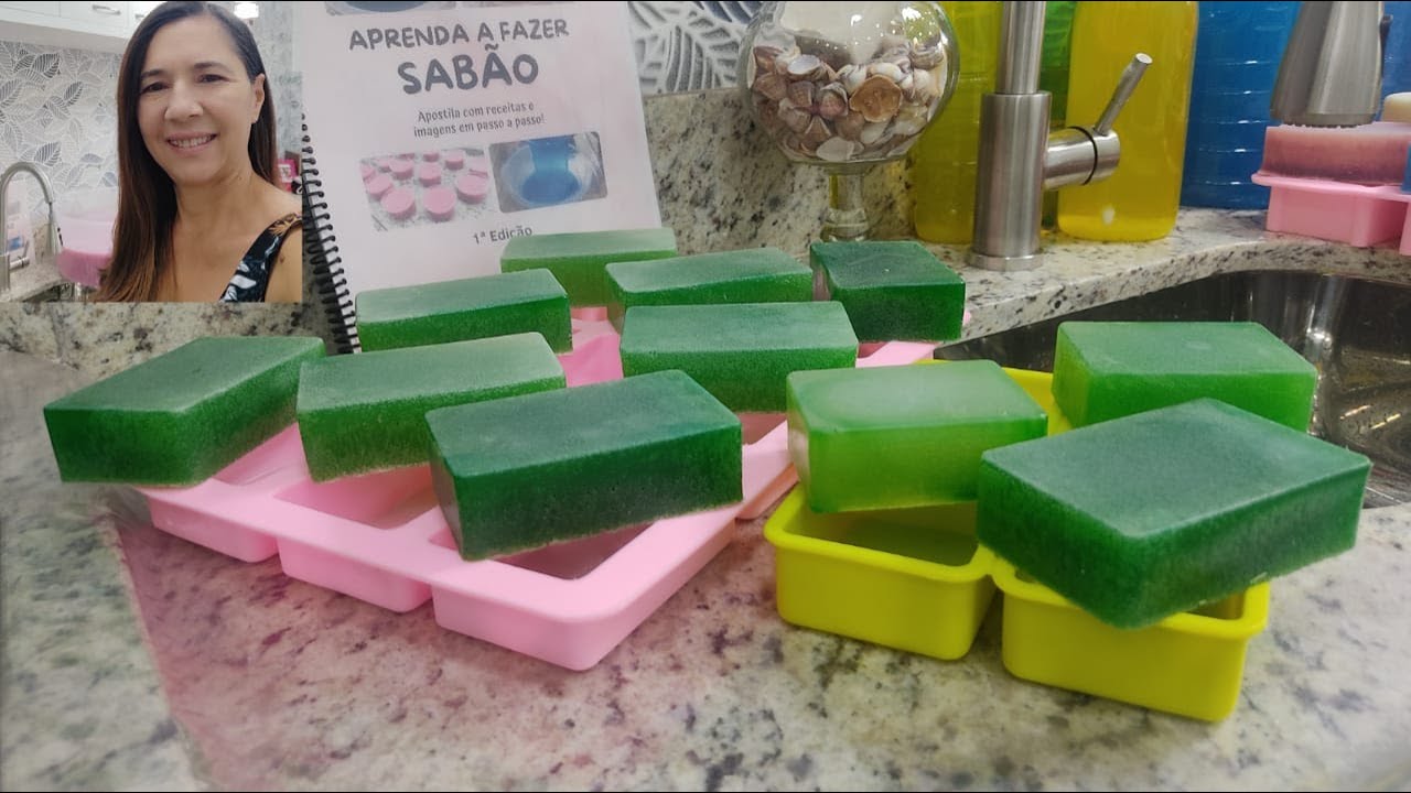 🔴AÇÚCAR E BICARBONATO NO SABÃO SEM SODA FICA SECO E DURO ATÉ EU TO CHOCADA COM O RESULTADO !!!