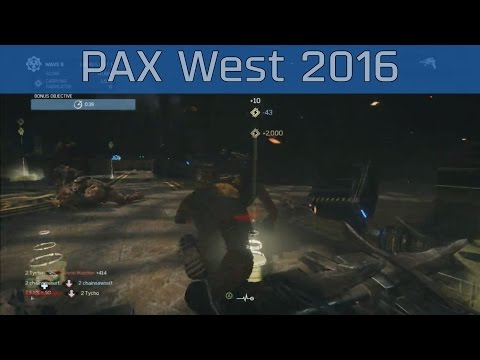 Gears of War 4 - 유물 게임 플레이의 PAX West 2016 Horde 3.0 [HD/60FPS]