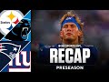 NFL Preseason Multi-Game Recap: Jaxson Dart, Giants Top Patriots + Biggest Questions for Steelers