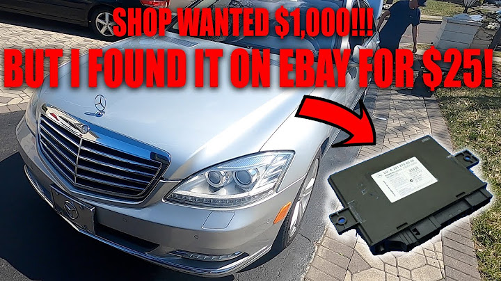 FIXED!! MERCEDES S550 Start/Stop - Keyless Go function does not work