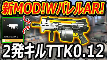 【CoD:MW3】新MODでWダブルバレルのARが追加!!『2発キル可能でTTKが0.12の爆速にww』【JAK BACKSAWキット : 実況者ジャンヌ】