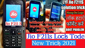 Jio F211S Hard Reset | Pin Lock Remove | Hang Logo Problem , recovery Mode  | Technology Research