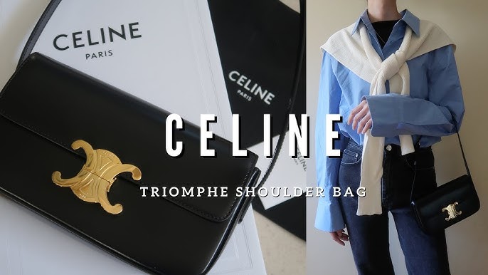 Trying on the Celine Small Boston Bag, Gallery posted by michelleorgeta