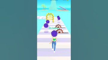 Wig Run Mobile Game #shorts #mobilegaming #rungames #viral #gameplay #wigrun
