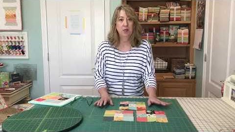 How To Use Chain Piecing for faster Quilting