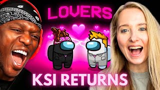 Reaction to SIDEMEN AMONG US: LOVERS ROLE (KSI RETURNS)