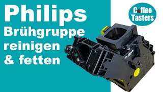 Philips Brühgruppe reinigen & fetten ⭐ SO geht's - Schritt-für-Schritt (alle Modelle)