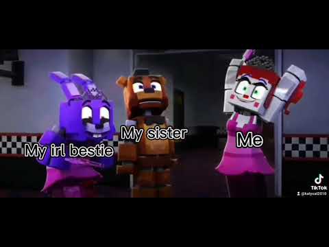 Bonnie And Circus Baby Dancing But Its Me And Mah Bestie Credit Zaminationproductions Not My Vid