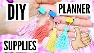 DIY Planner Hacks + Supplies!