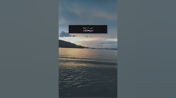 مَا كَانَ لِلَّهِ أَن يَتَّخِذَ مِن وَلَدٍ ۖ سُبْحَانَهُ ۚ ) القارئ عبد الباسط
