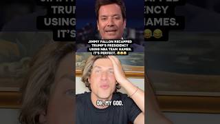 JIMMY FALLON RECAPPED TRUMP’S PRESIDENCY USING NBA TEAM NAMES. IT’S PERFECT. 😂😂😂