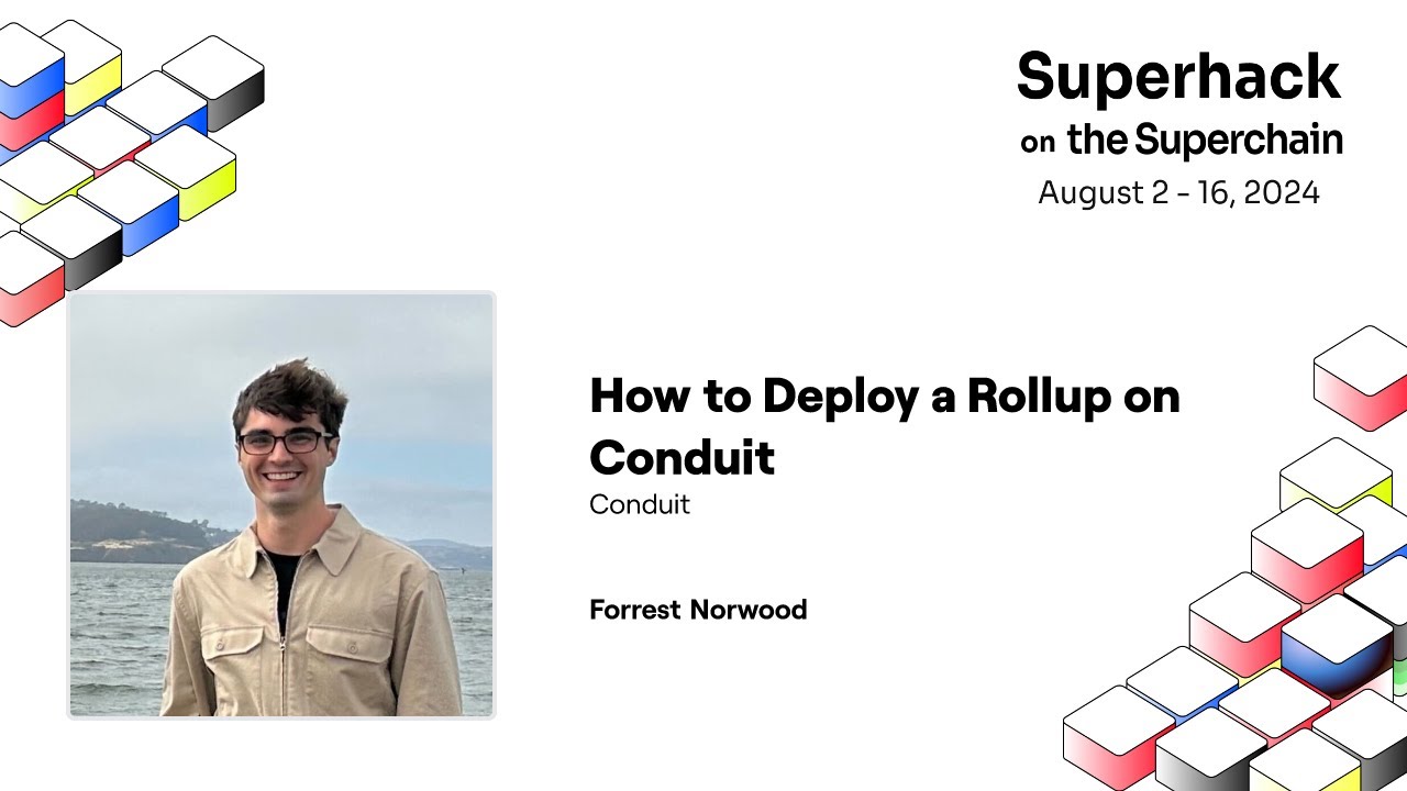 Conduit 🛠 How to Deploy a Rollup on Conduit