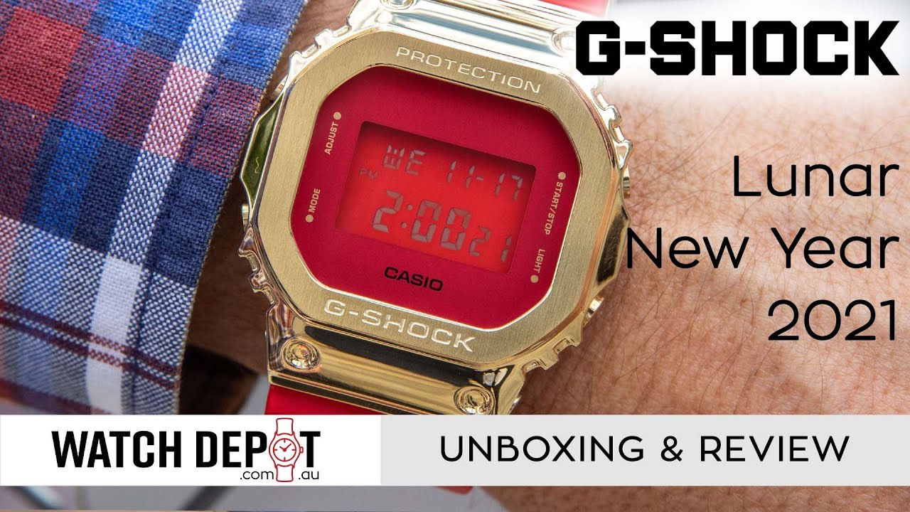 G-Shock GM5600CX-4D Limited Edition Lunar New Year 2021 - Unboxing