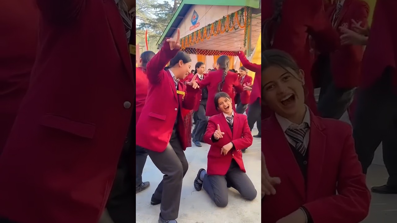 Himachali school girl Dan's || 
