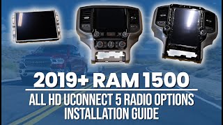 2019+ Ram 1500 \& HD UConnect 5 Wireless Apple Carplay \& Android Auto - Installation Guide
