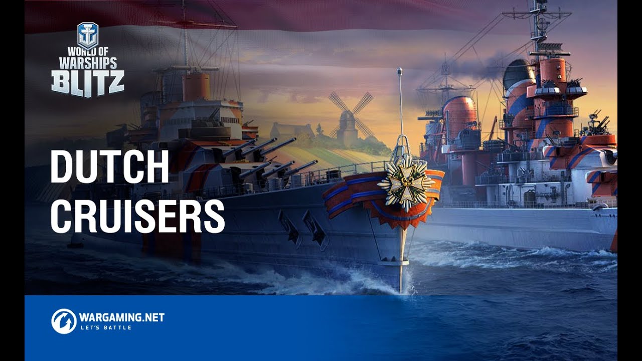 Dutch cruisers arrive in World of Warships Blitz. - YouTube