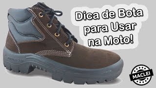 bota para andar de moto