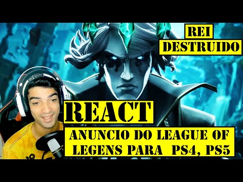 REACT - Ruined King: A League of Legends Story | Official Announcement Trailer / REI DESTRUIDO