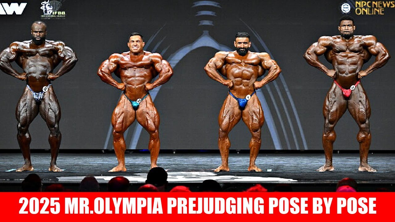 2025 Mr. Olympia Pose by Pose Top 4 Breakdown - YouTube