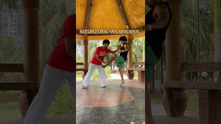 Self Defence Oblique Kick Techniques | Beginner Training Drill (UK Style) 🥋🥊#selfdefense #uk #yt
