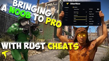 I Blessed a Noob through wipe with Rust Cheats (EtherWare)