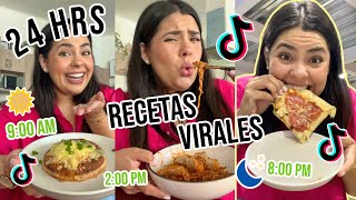 24 Hrs Comiendo Recetas Virales Rebeo