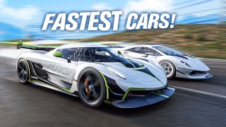 The FASTEST Cars in Forza Horizon 5!