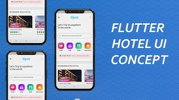 Flutter - Hotel UI Concept | Speed Code