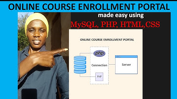 Creating Database Tables Using SQL Commands | Online Course System Project @FLcomputer_college