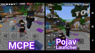Playing MCPE and PojavLauncher at The Same Time - Minecraft