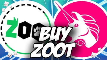 Zoo Token Crypto ZOOT Token  ✅ How to Buy Zoo Token ZOOT Crypto on Uniswap