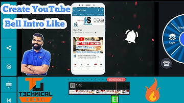 How to make Subscribe and Bell icon Intro on Smartphone | Step by step Tutorial