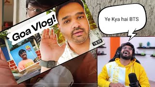 @AlphaClasher React @Bittyboi Goa Vlog Part 1 | Alpha Roast BTS Goa Vlog