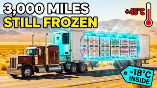 How Refrigerated Trucks Keep Food Frozen for 3,000 Miles